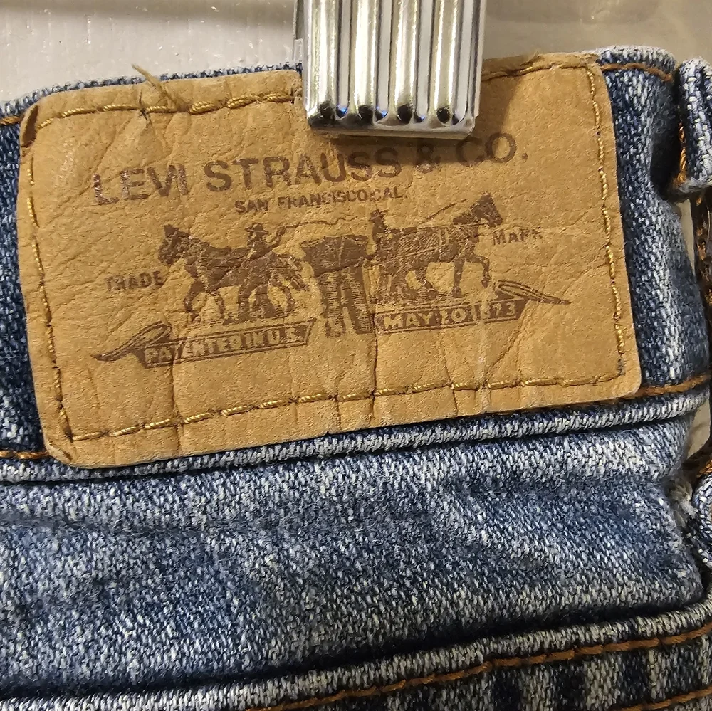 Levi's 505 Straight Leg Denim Jeans Blue Women's Size 8L 30x32